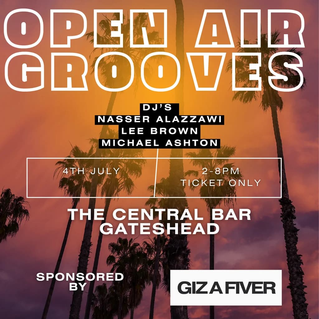 Open Air Grooves at The Central Bar Gateshead