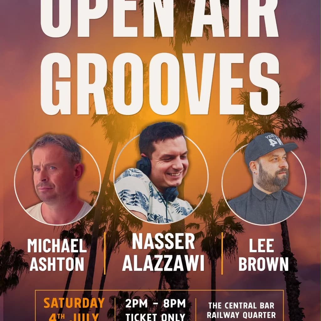 Open Air Grooves at The Central Bar Gateshead
