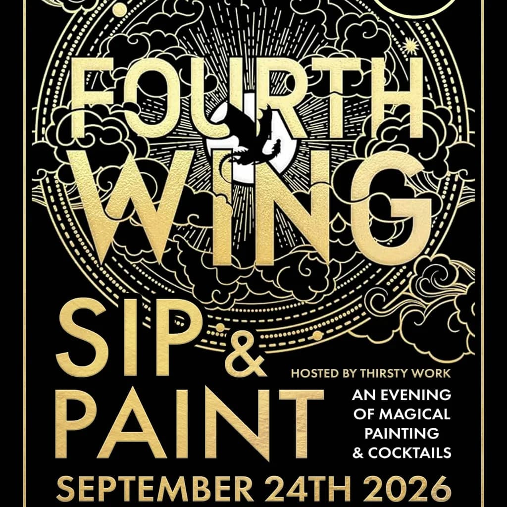 Fourth Wing Sip & Paint at Holy Diver