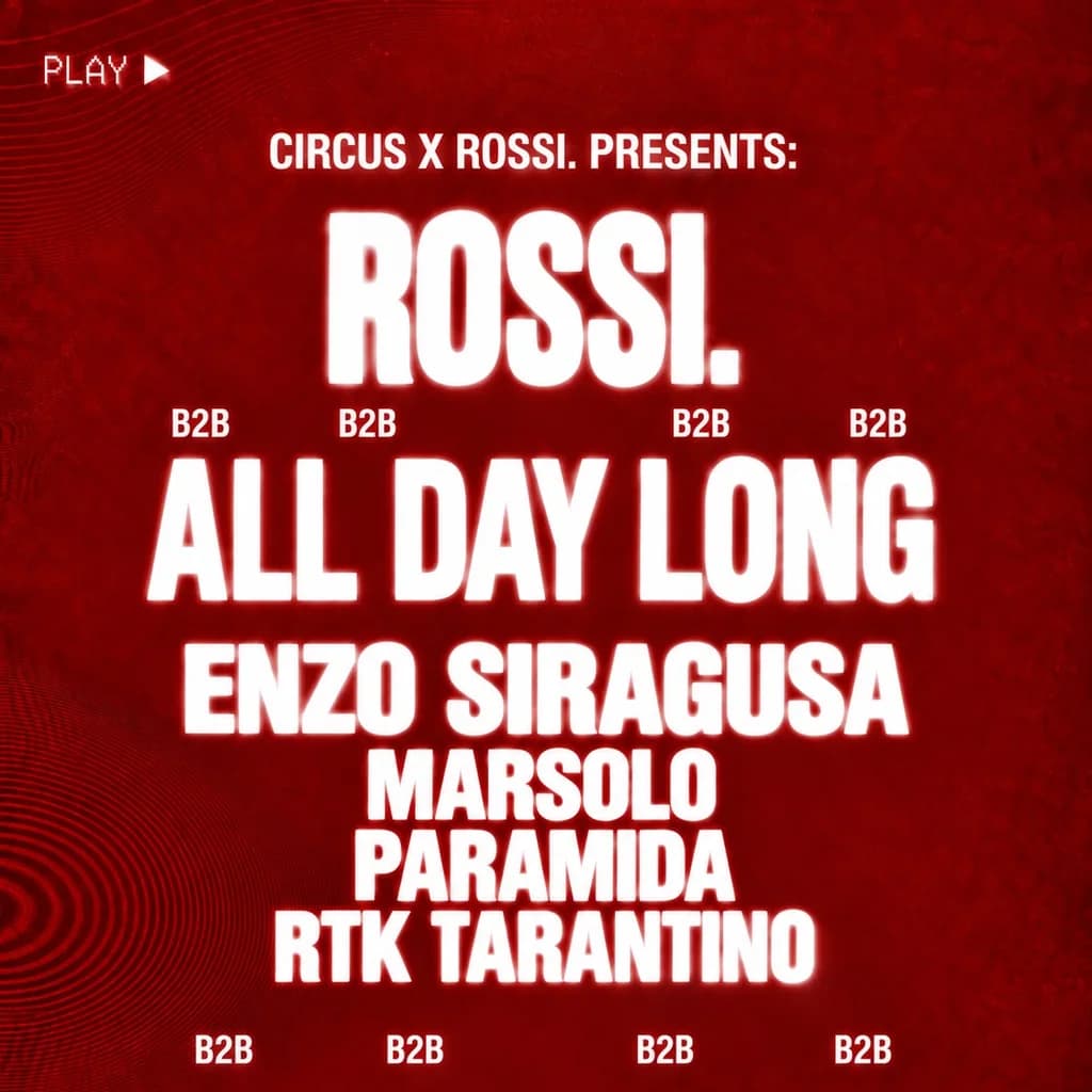 Circus Presents ROSSI. at Blackstone Street Warehouse