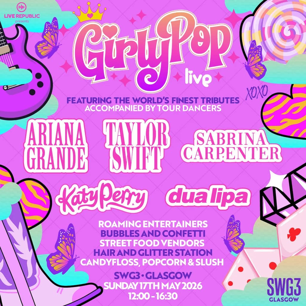 GirlyPop Live | SWG3, Glasgow at SWG3
