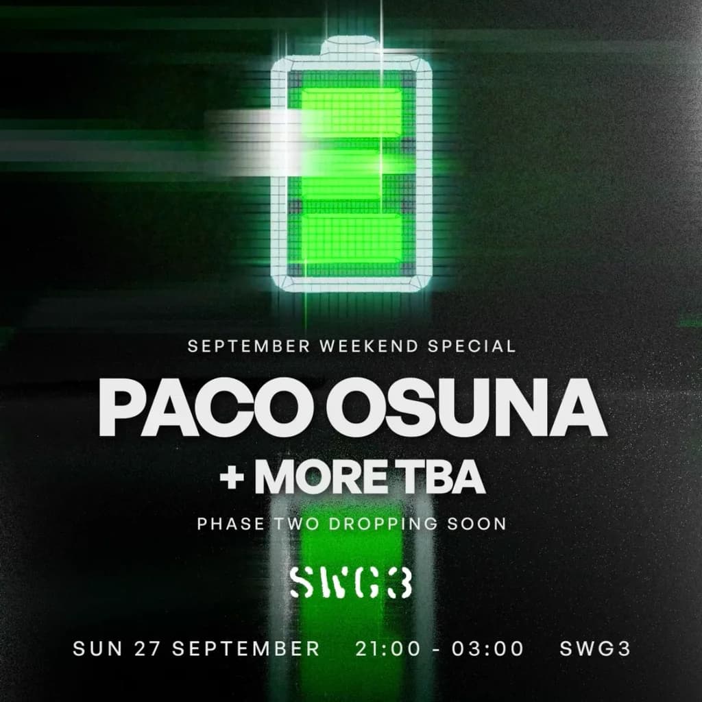 Elevate : Paco Osuna + More TBA