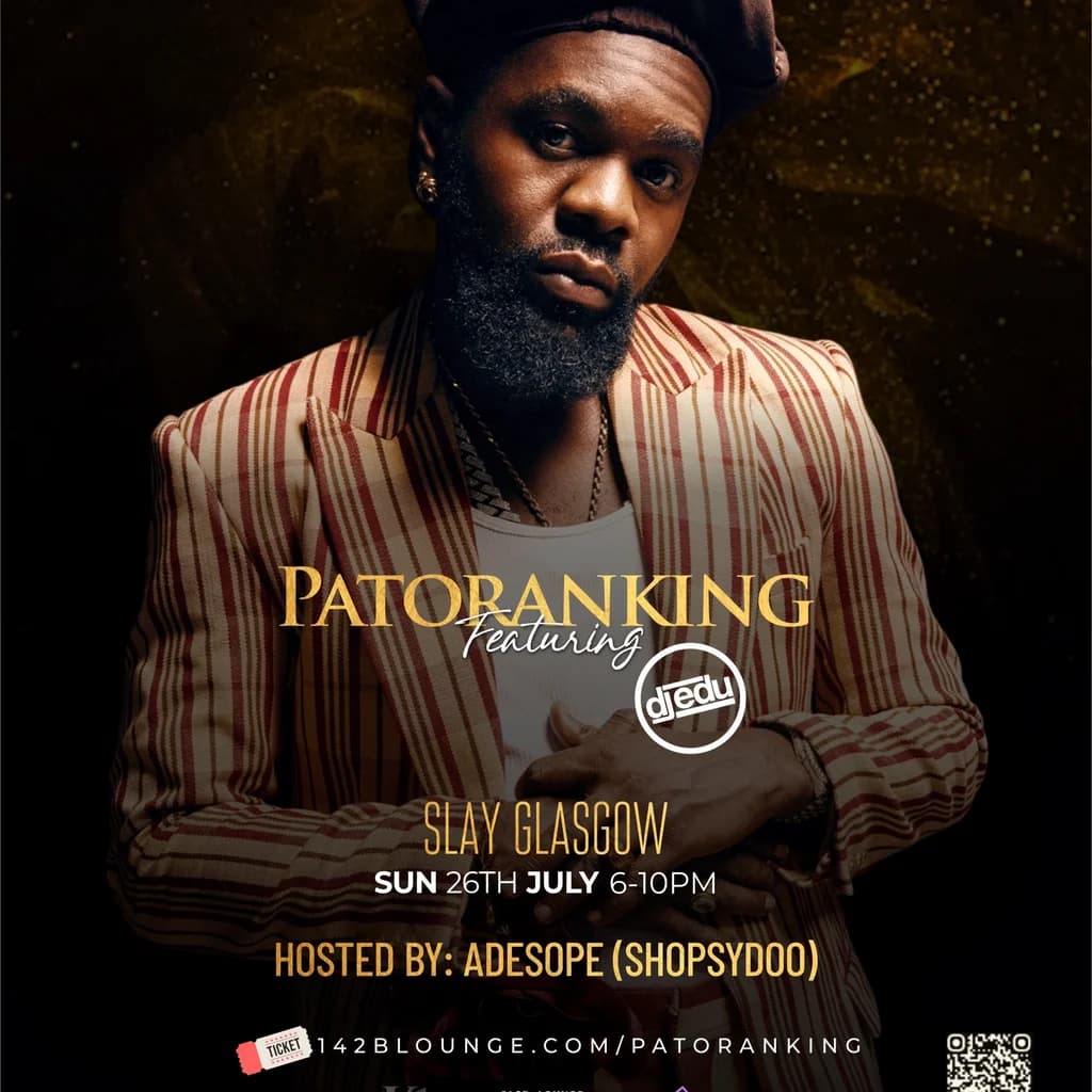 PATORANKING : Live in Glasgow! at Slay Glasgow
