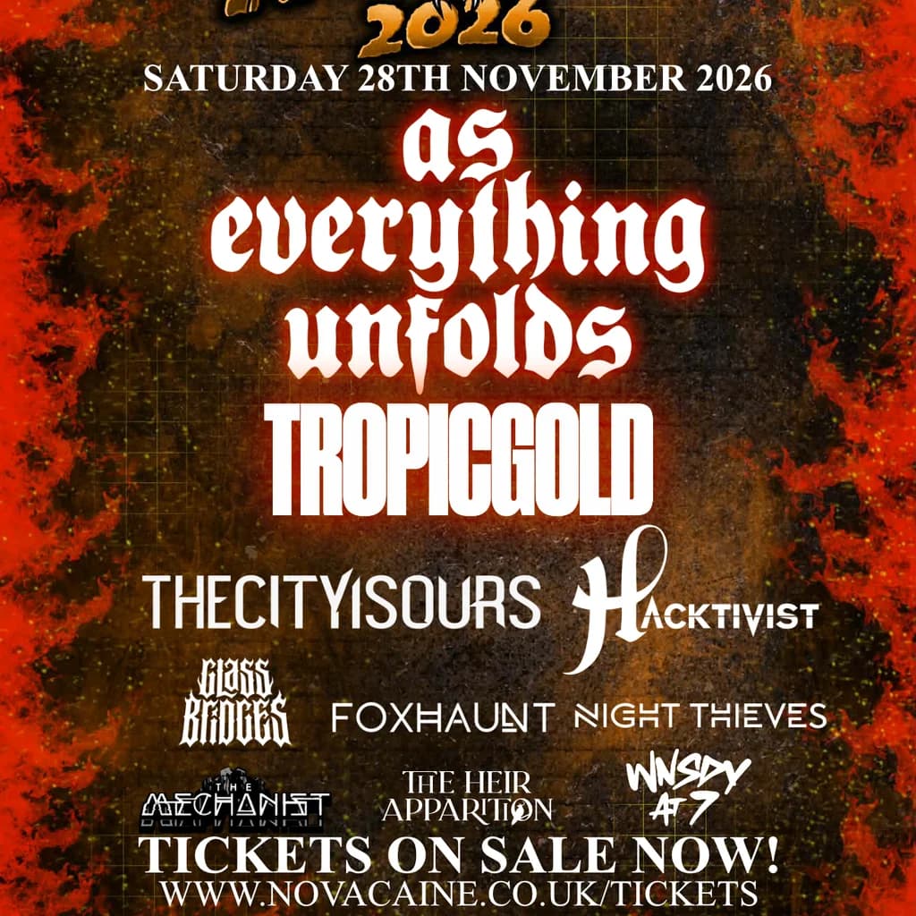Novacaine Festival 2026 at Corporation Sheffield