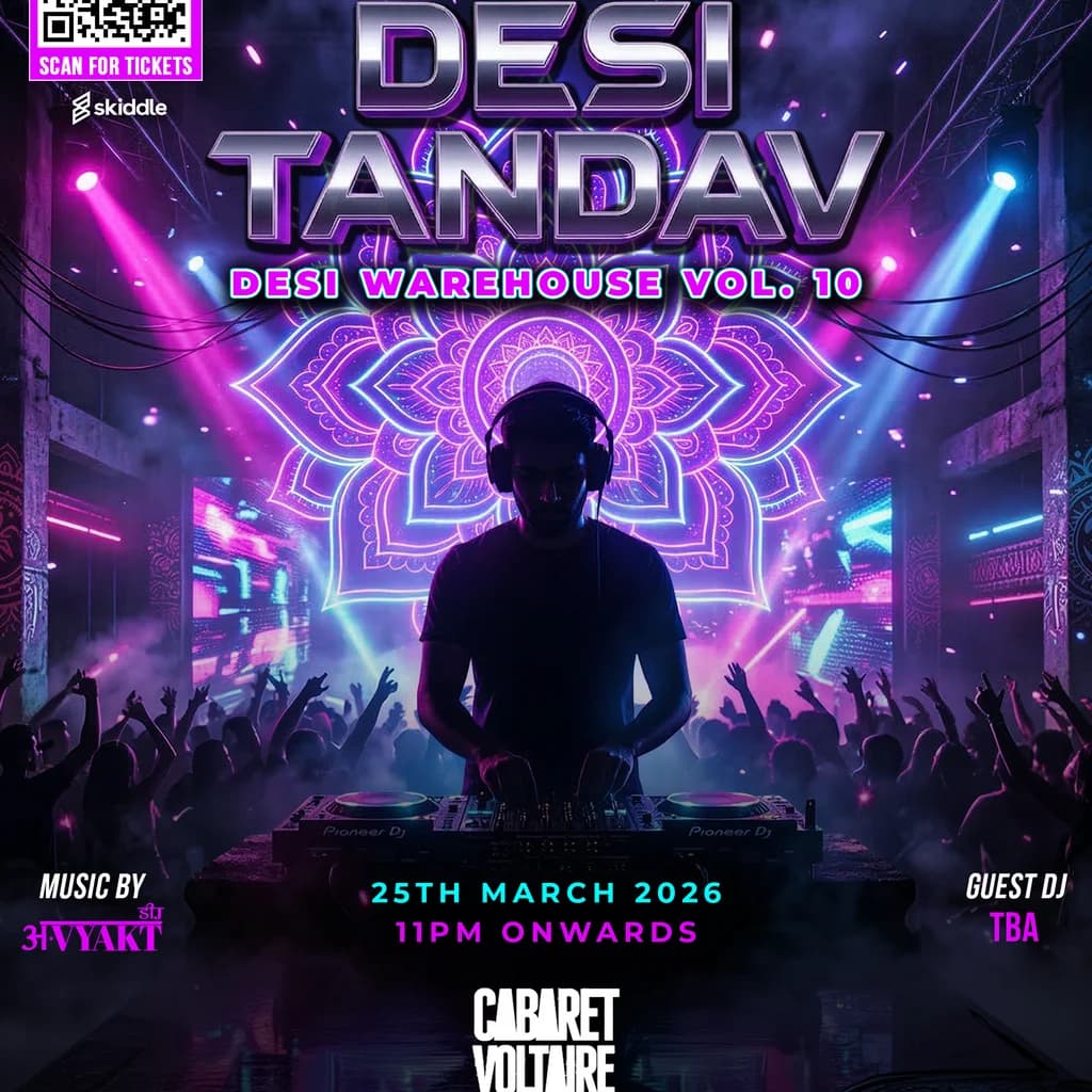 Desi Tandav at Cafe Voltaire
