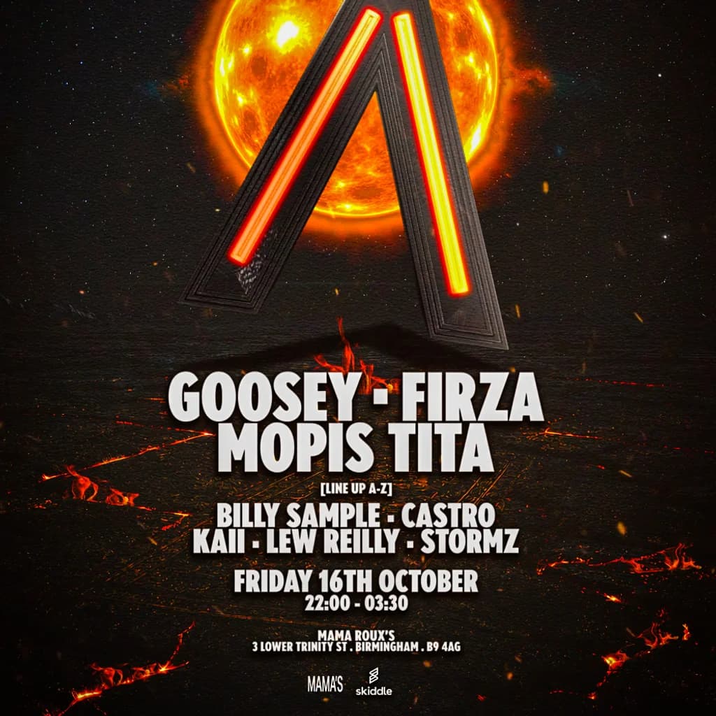 AURORA Presents: Goosey & Firza at Mama Roux's Birmingham