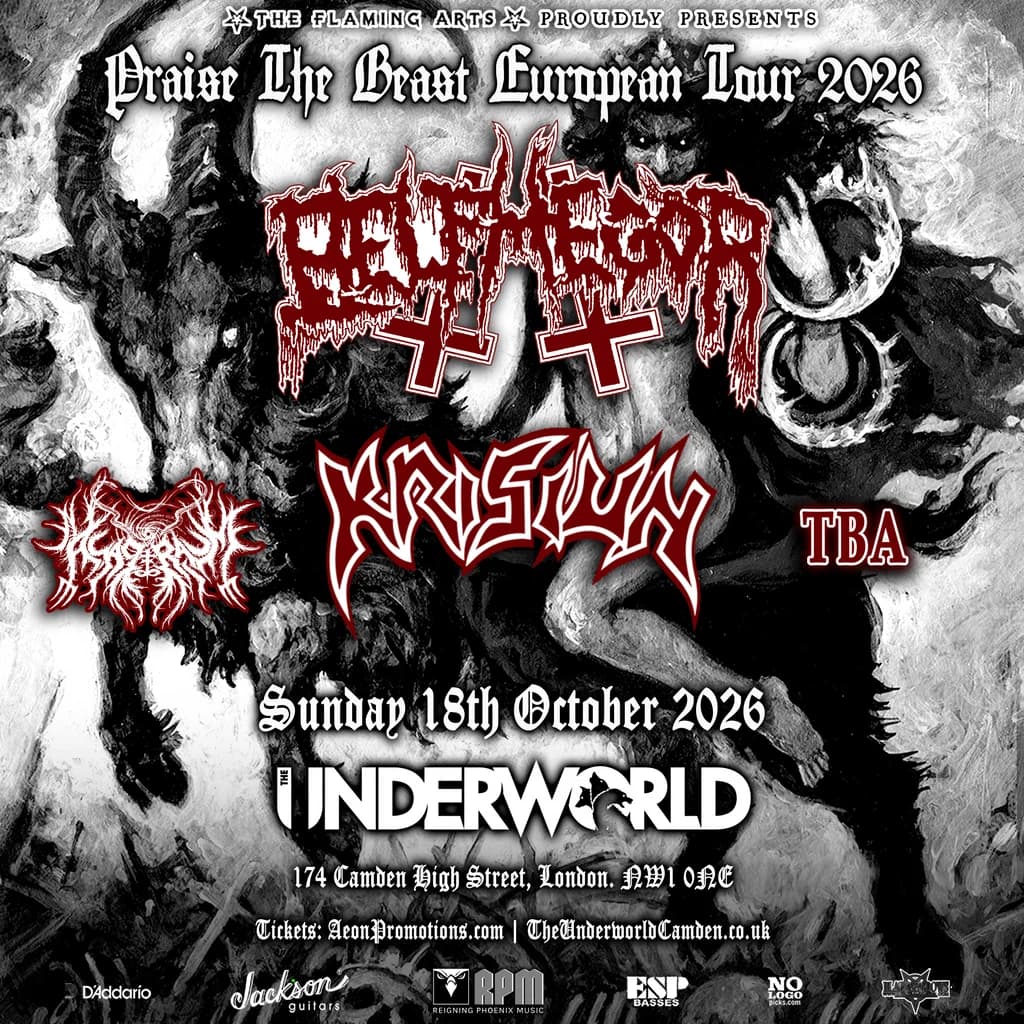 Belphegor / Krisiun / Asagraum at The Underworld