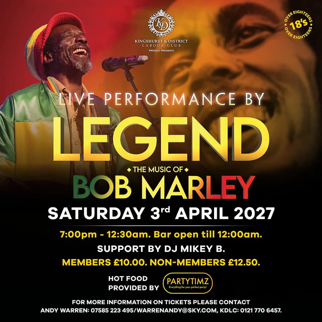 LEGEND - Bob Marley Tribute