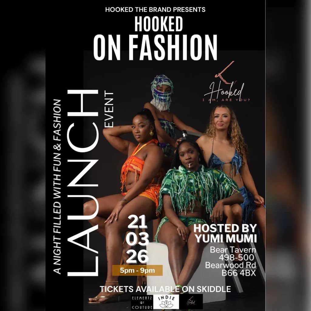 Hooked on fashion at Bearwood Taver