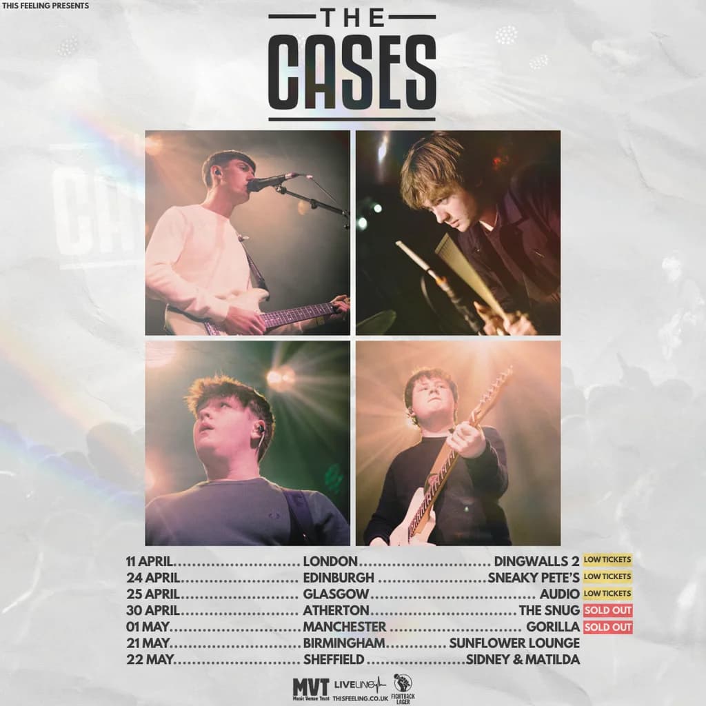 The Cases - Birmingham at The Sunflower Lounge