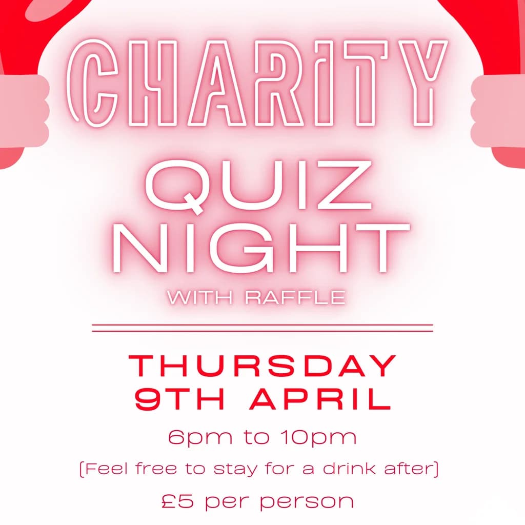 Charity Pub Quiz at Dram