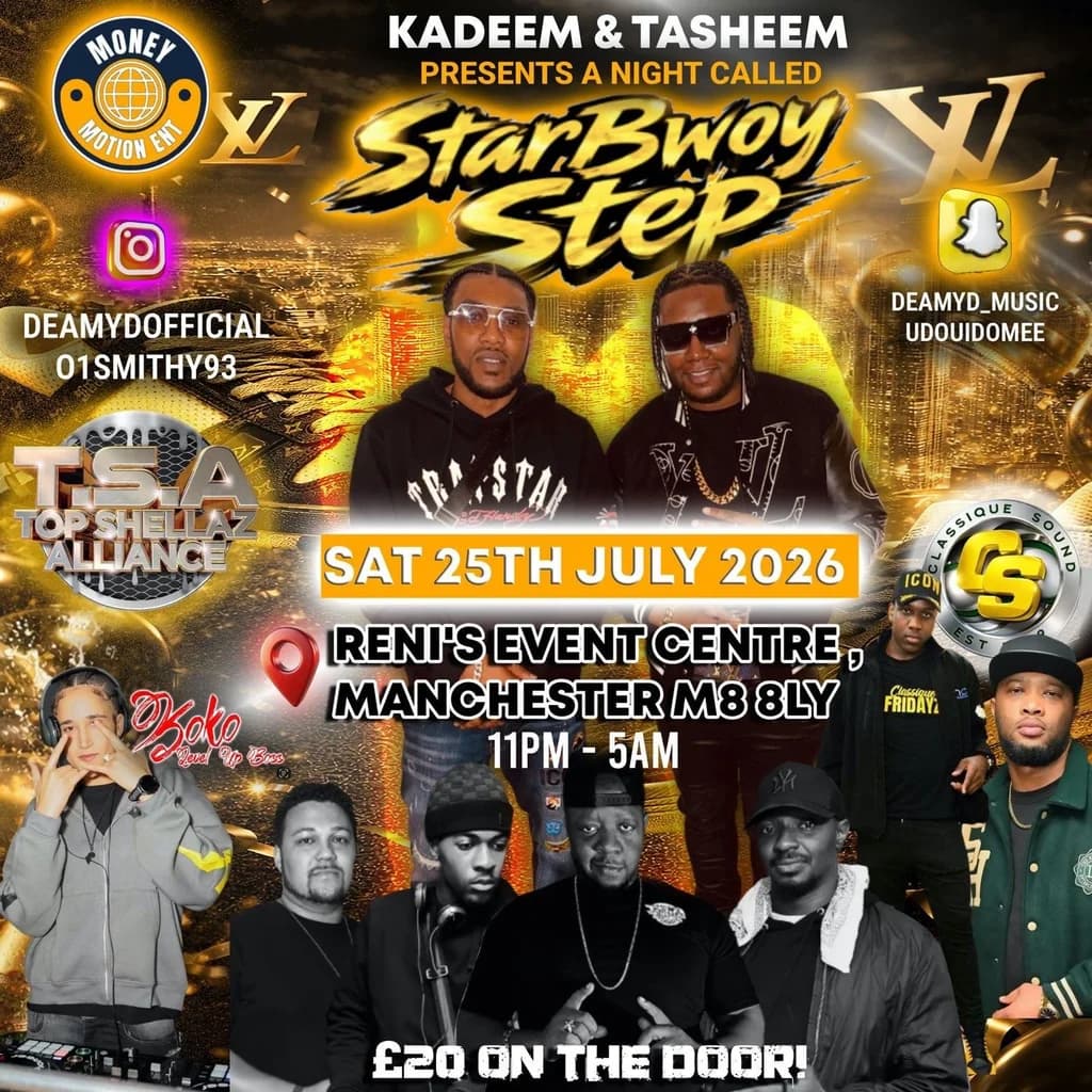 StarBwoy Step XL at Reni's Event Centre