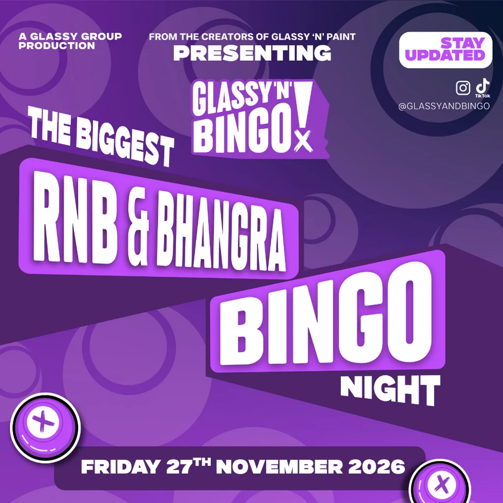 Glassy 'n' Bingo at Dabbers Social Bingo
