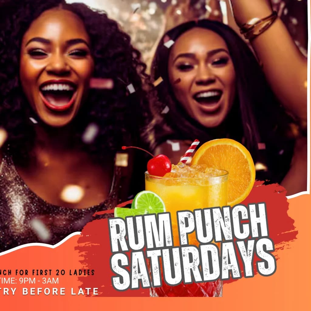 Rum Punch Saturdays at Taino's Bar And Lounge