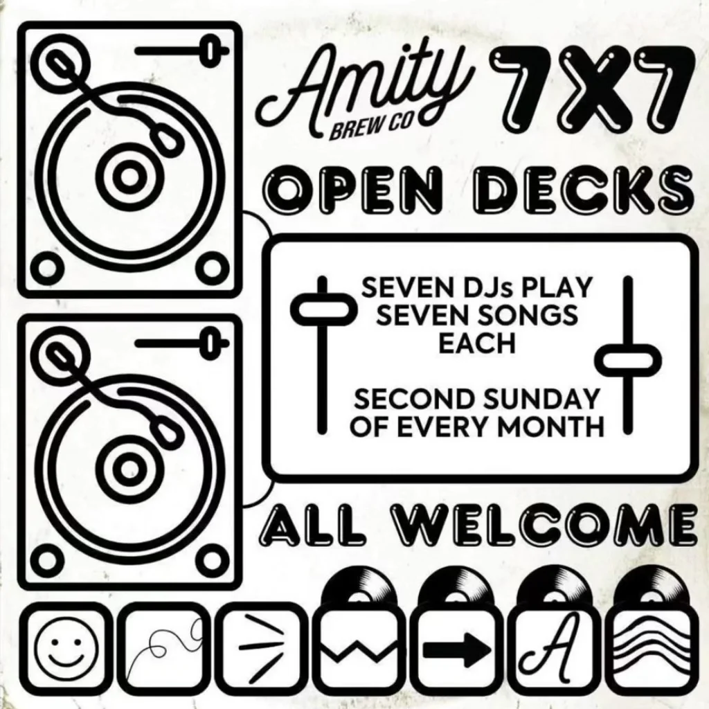 7x7 - Amity Open Decks at Amity Brew Co