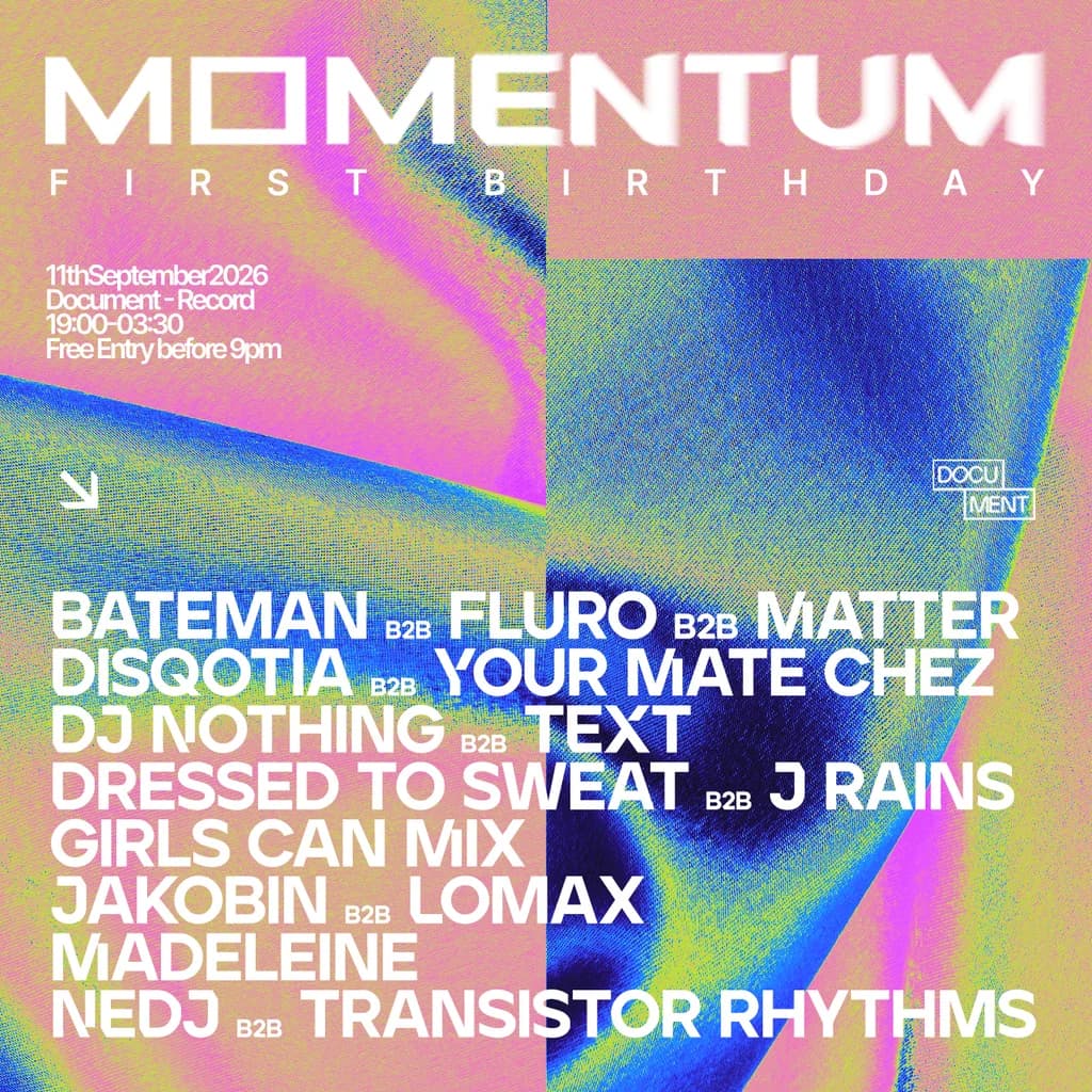 Momentum 1st Birthday Party at DOCUMENT Bristol
