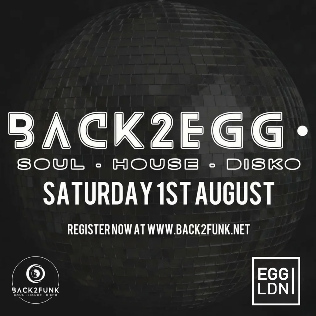 Back2funk - Back2EGG at Egg London