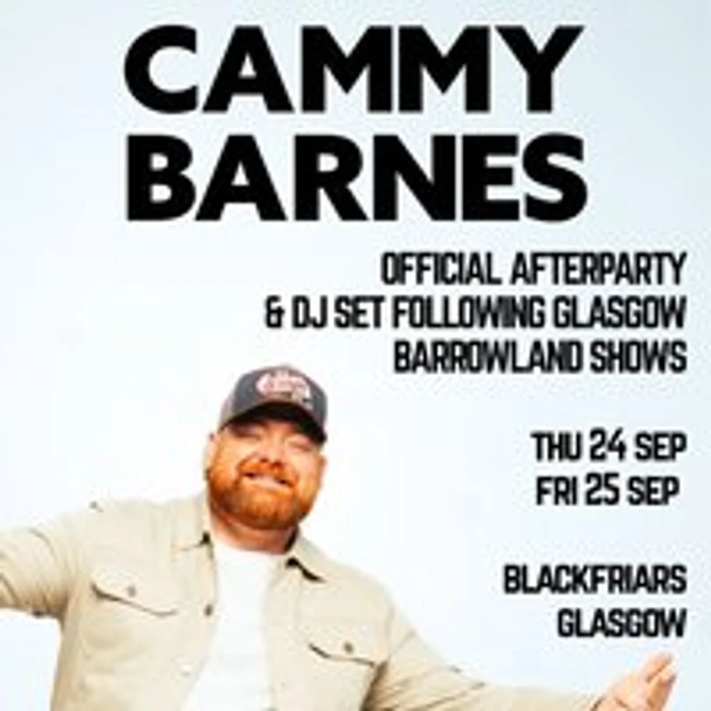Cammy Barnes Official Aftershow Party & DJ Set