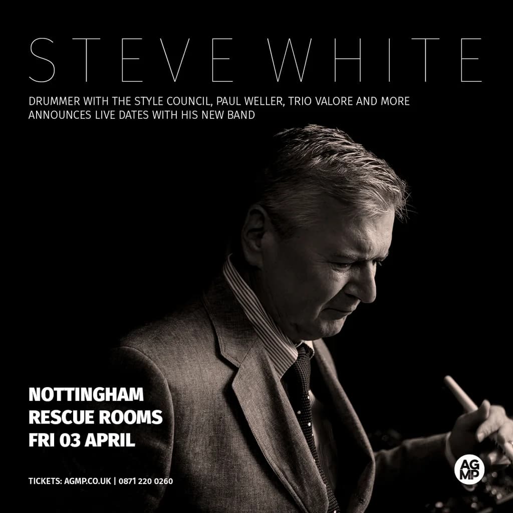 Steve White at Rescue Rooms