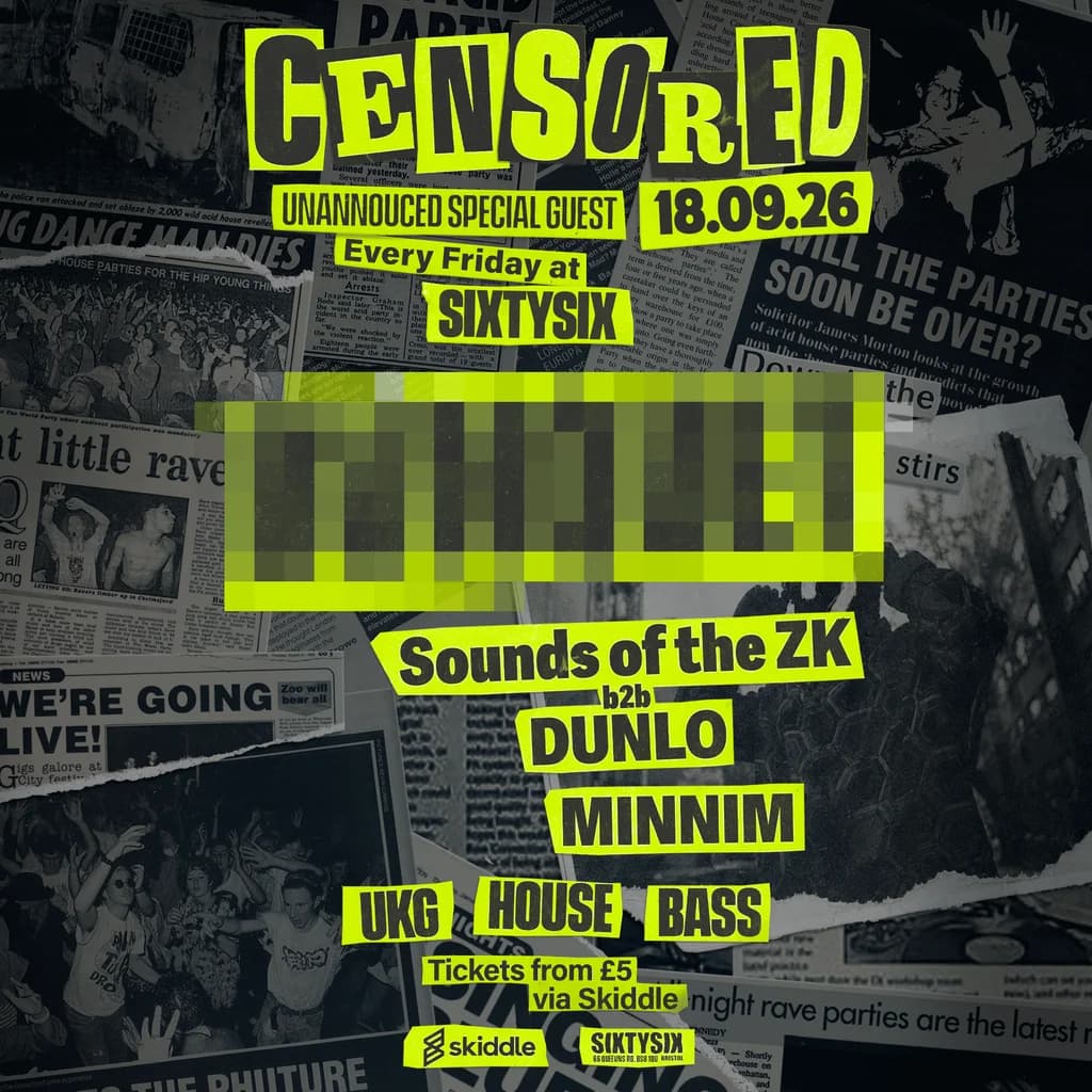 CENSORED - Launch Party at SIXTYSIX Bristol