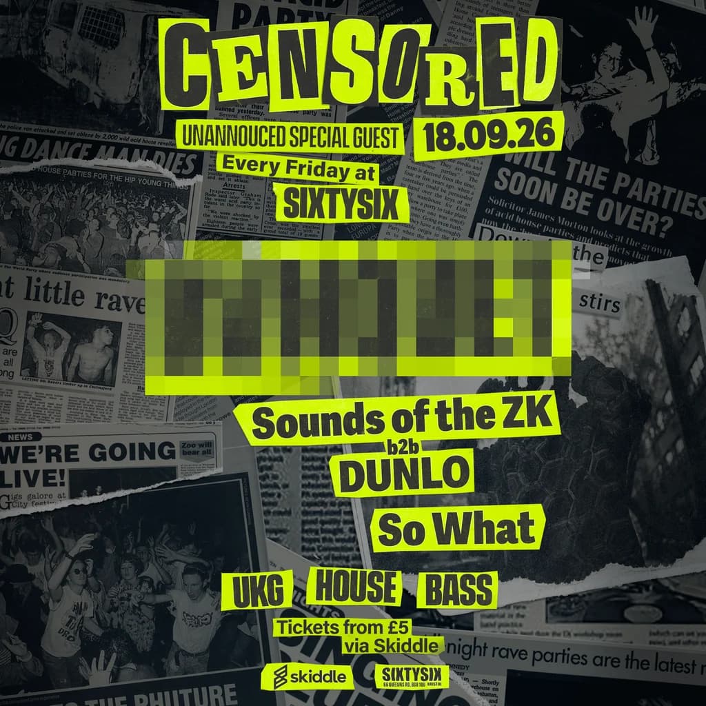 CENSORED - Launch Party at SIXTYSIX Bristol
