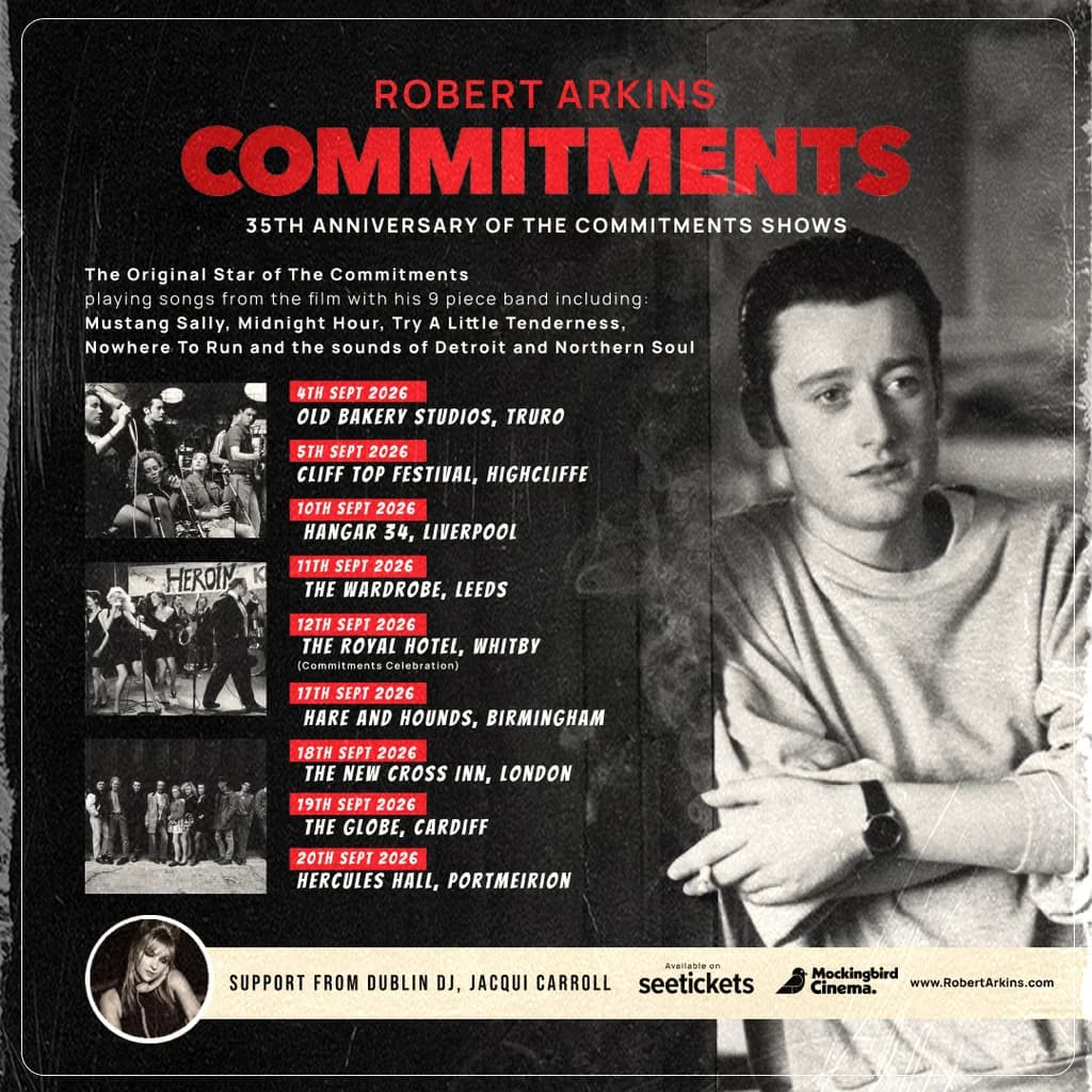 Robert Arkins - Commitments *SOLD OUT* at Hare And Hounds Kings Heath