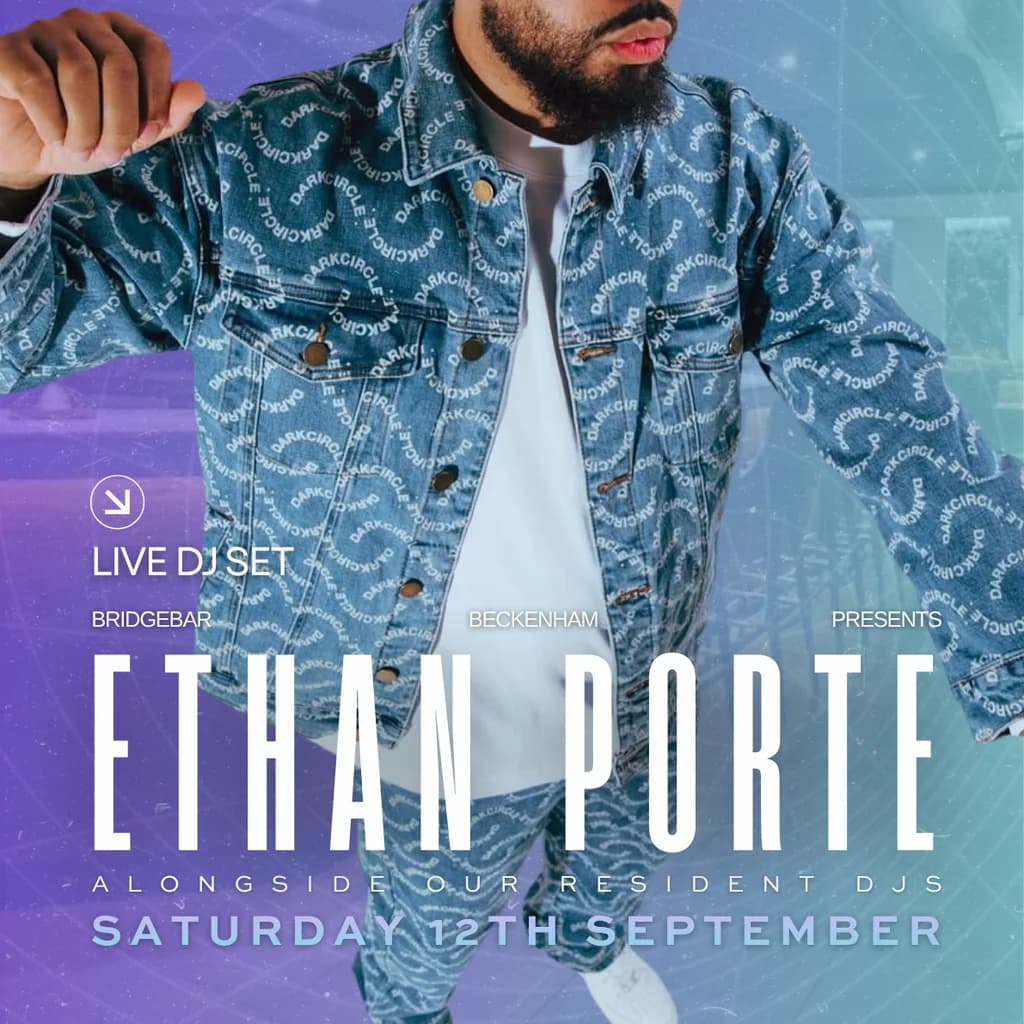 Ethan Porte at Bridgebar at Bridgebar Beckenham