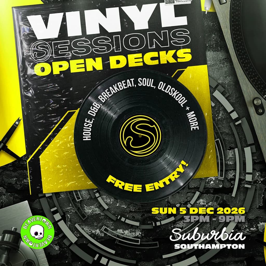 Vinyl Sessions at Suburbia Southampton