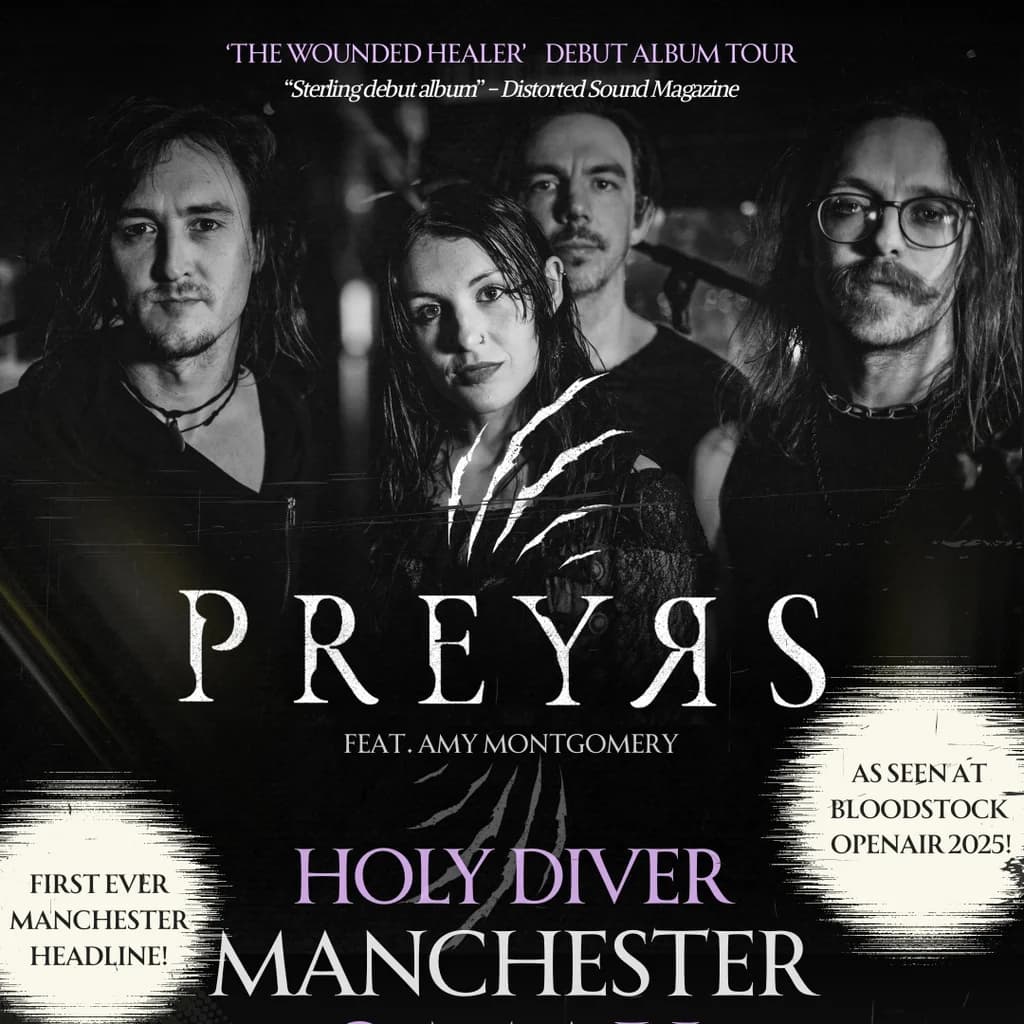 Preyrs- The Wounded Healer at Holy Diver