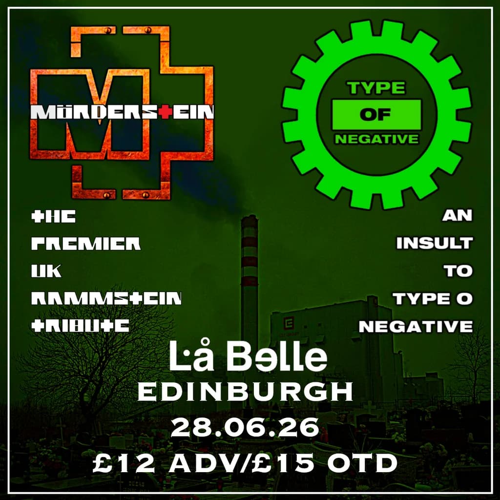 Mörderstein + Type Of Negative at La Belle Angele