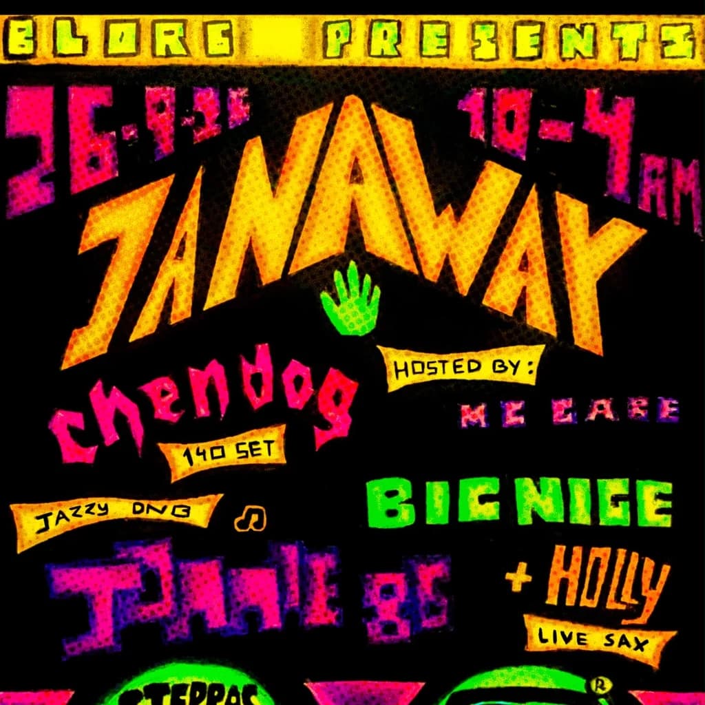 BLORG presents : JANAWAY at Meraki 