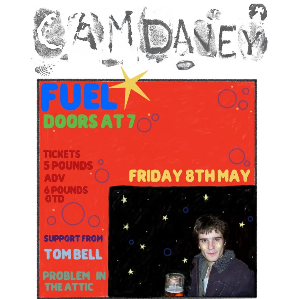 Cam Davey at Fuel Cafe Bar