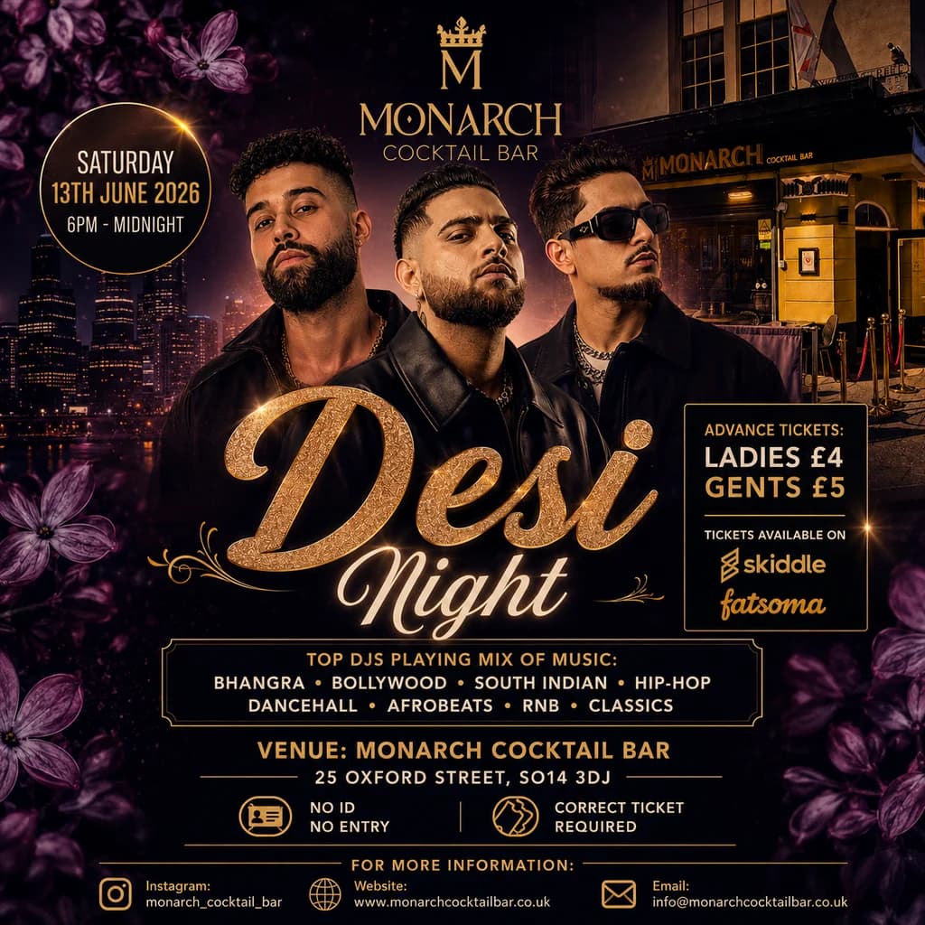 Monarch Desi Night