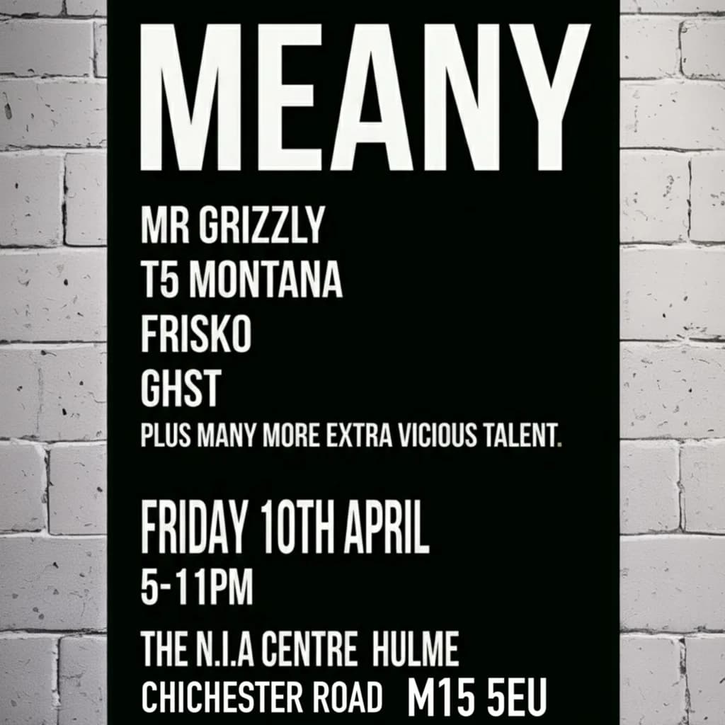 Meany headline show at Niamos