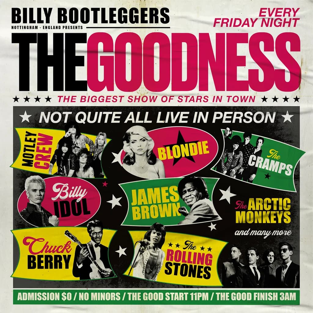THE GOODNESS - Fridays @ Billy's
