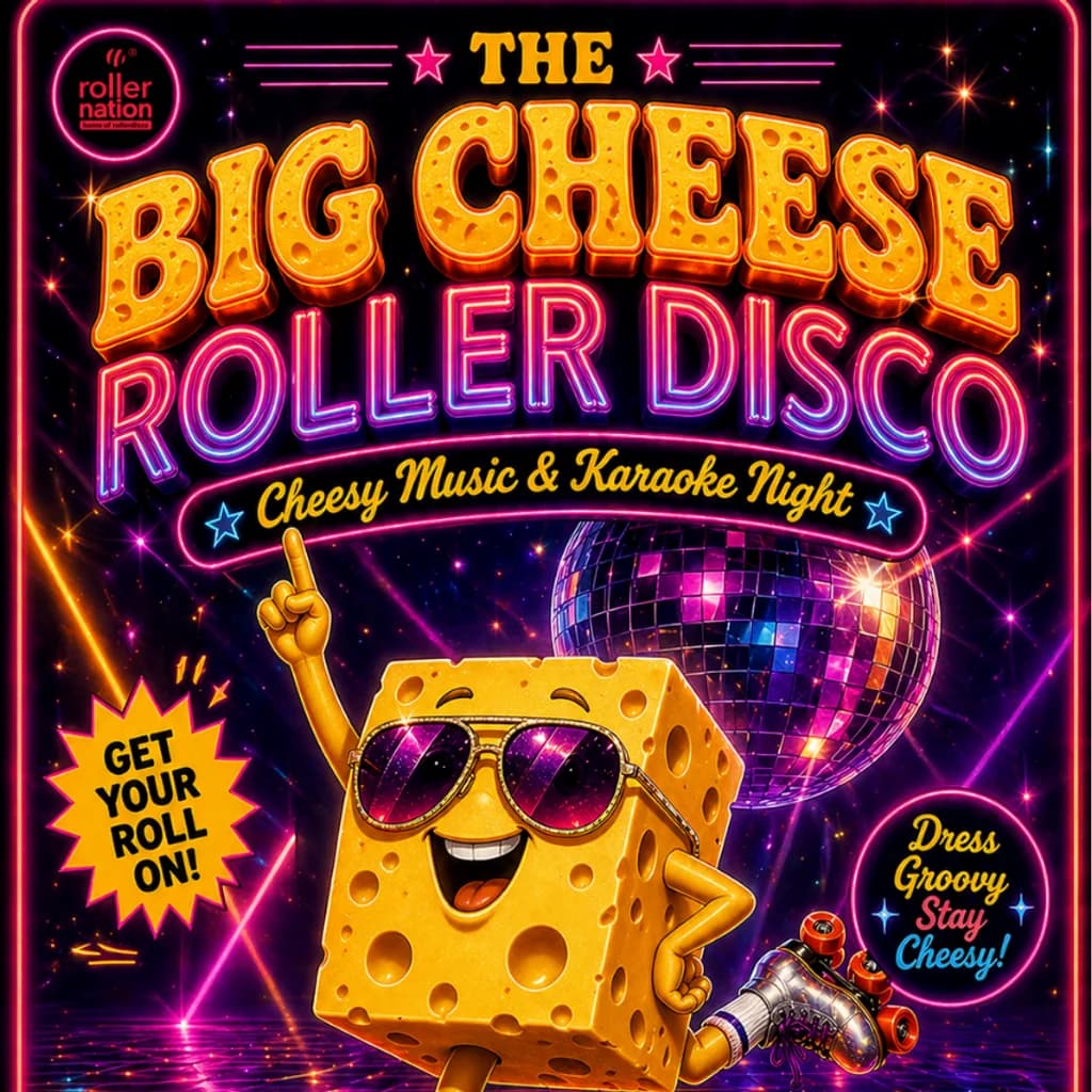 The Big Cheese Roller Disco at Rollernation 