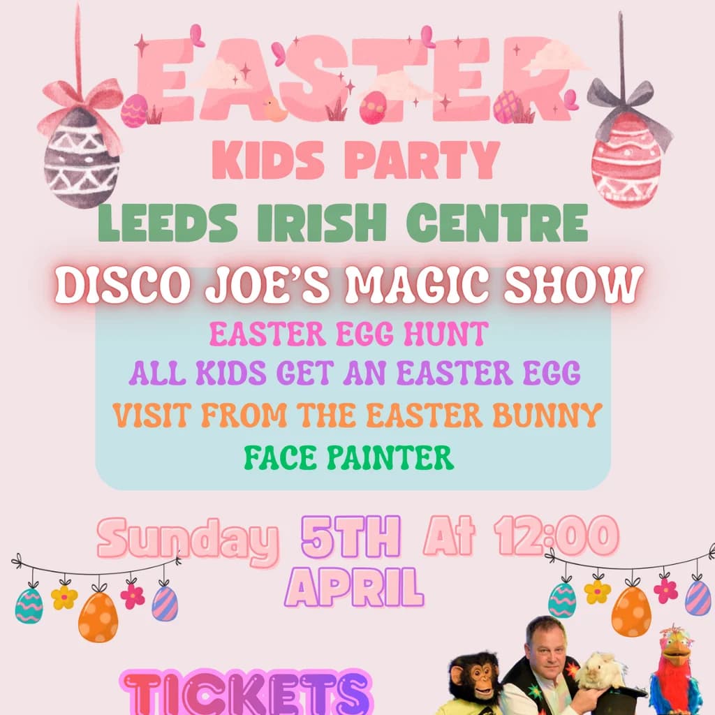Easter Kids Party at Leeds Irish Centre