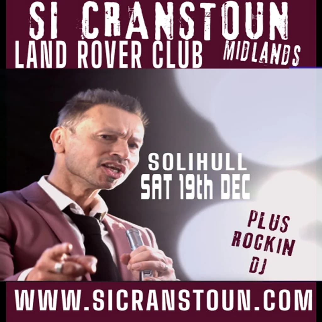 Si Cranstoun at Land Rover Sports And Social Club
