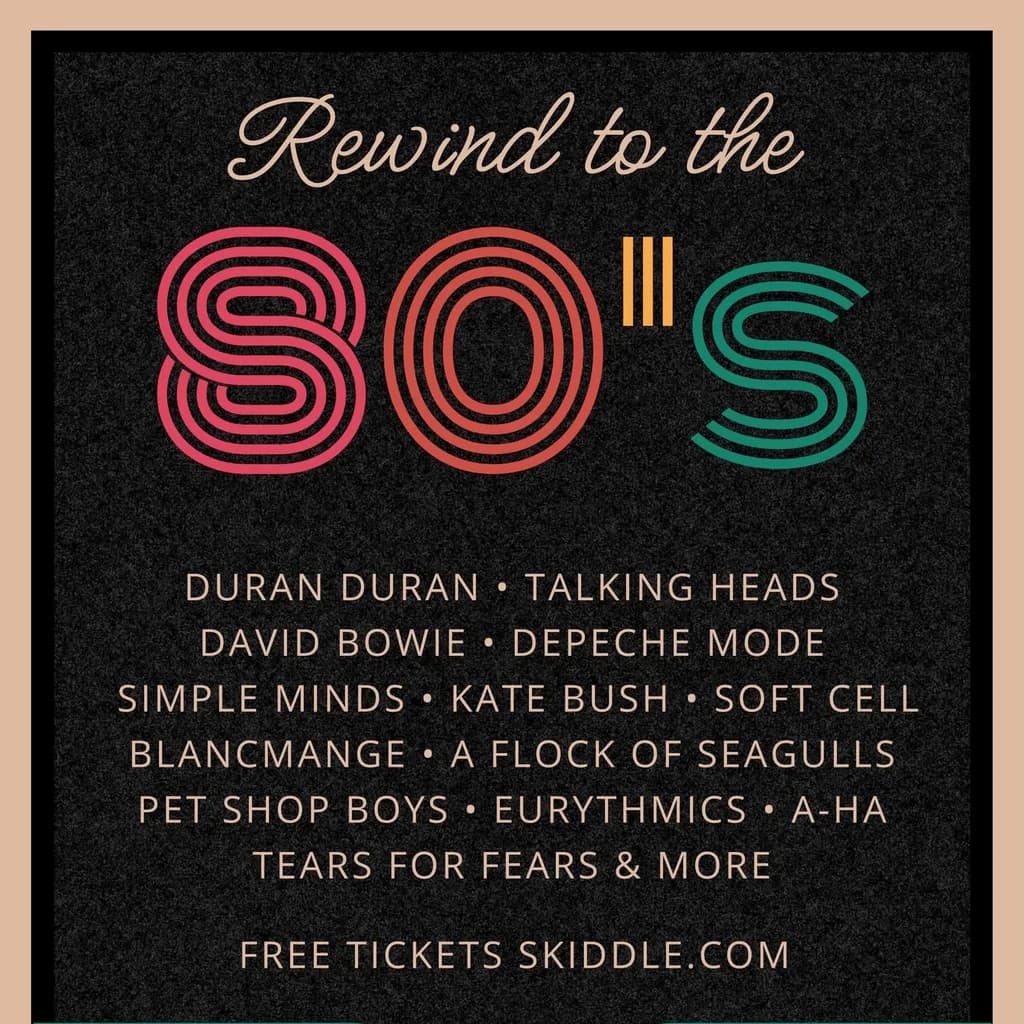 Rewind to the 80's at Bask