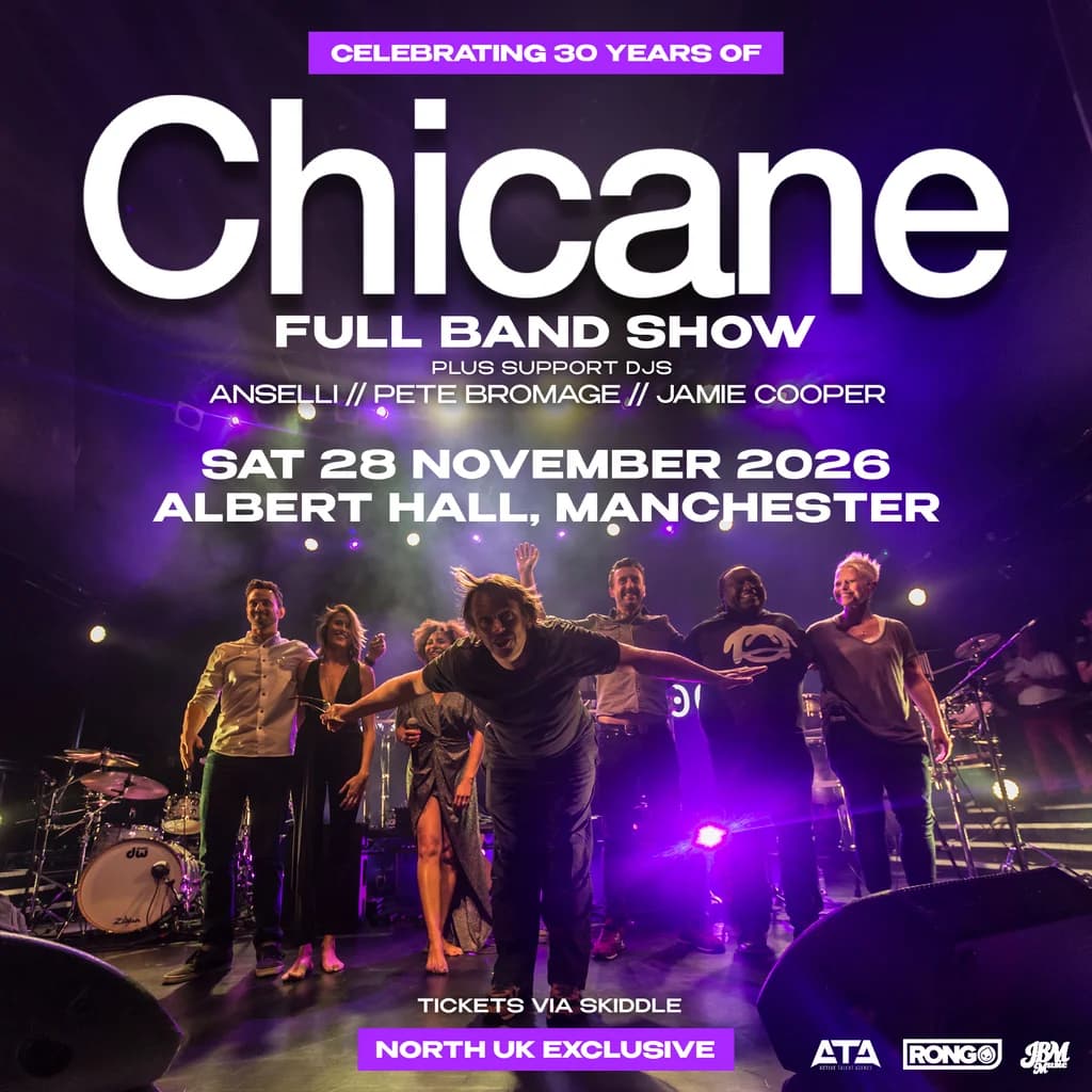 Chicane LIVE | Manchester at Albert Hall