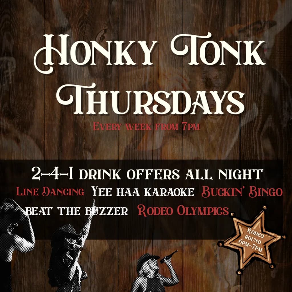 Honky Tonk Thursdays at Cowgirls And Country