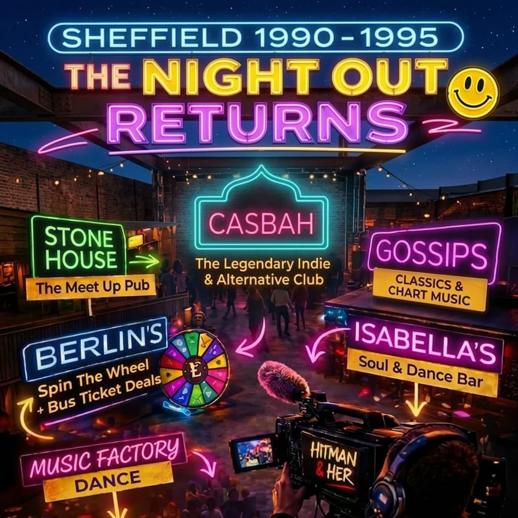 The Night Out Returns at Steel Yard Sheffield