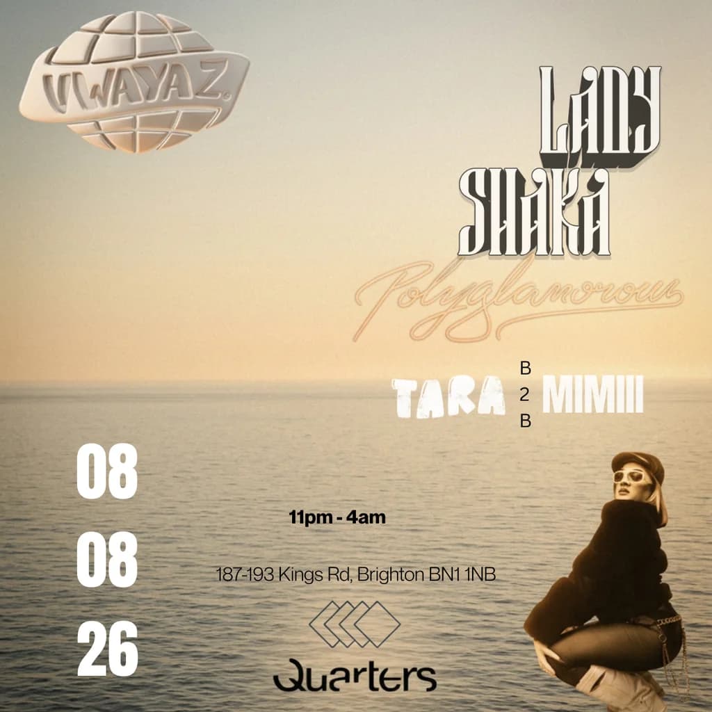 VWAYAZ presents: Lady Shaka