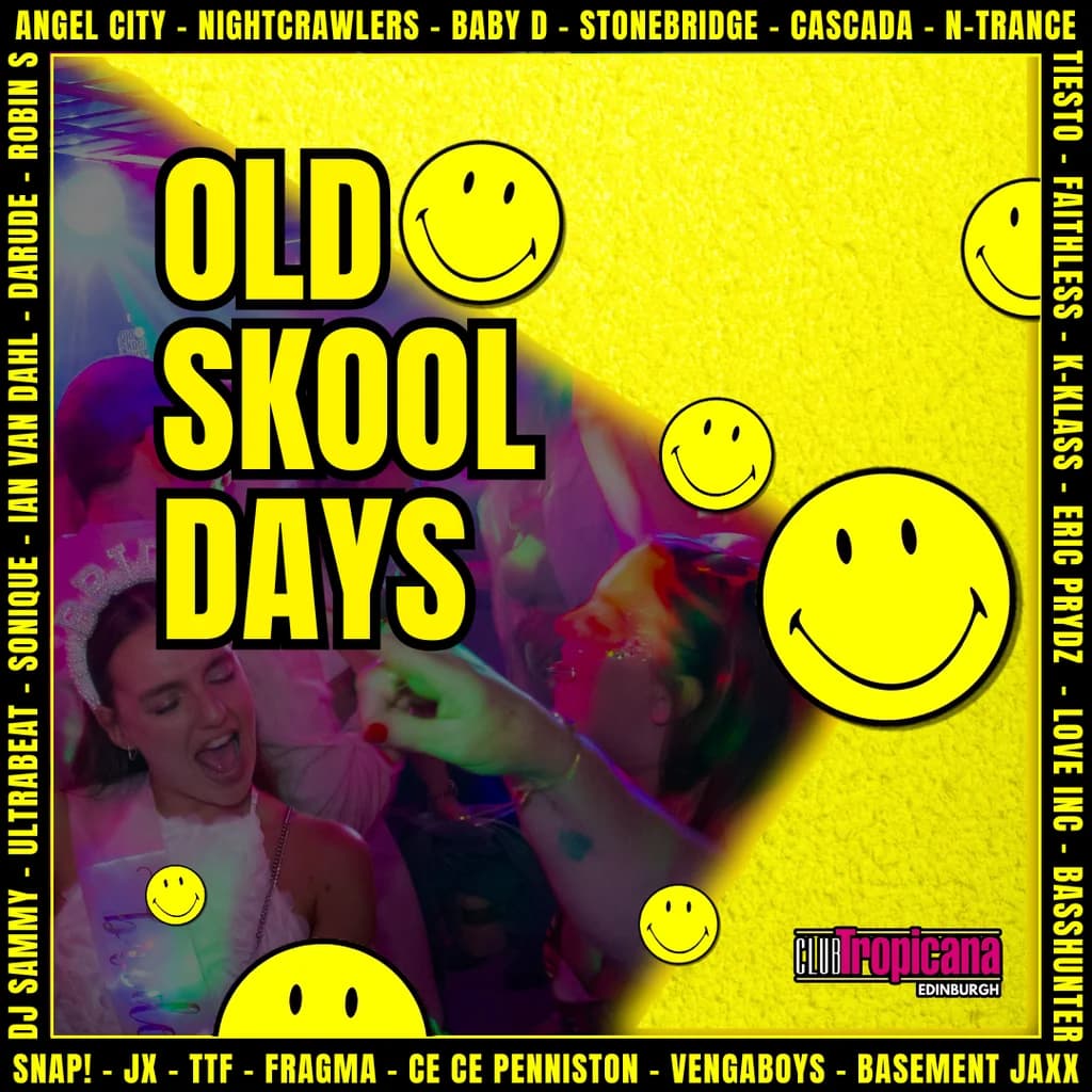 Old Skool Days at Club Tropicana
