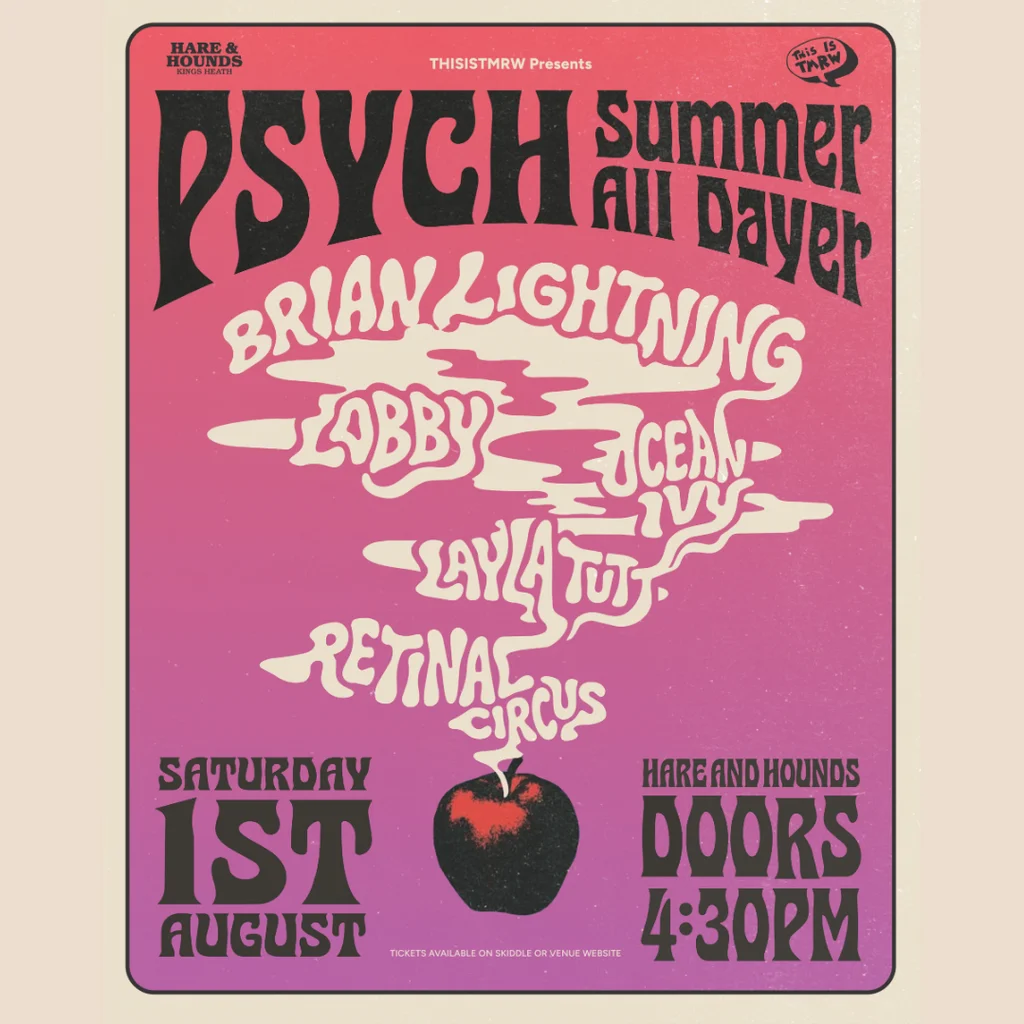 This Is Tmrw presents Psych Summer All-Dayer at Hare And Hounds Kings Heath