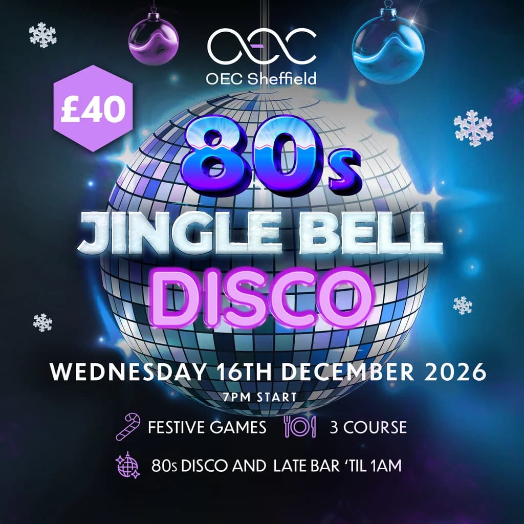 80's Jingle Bell Disco at OEC Sheffield