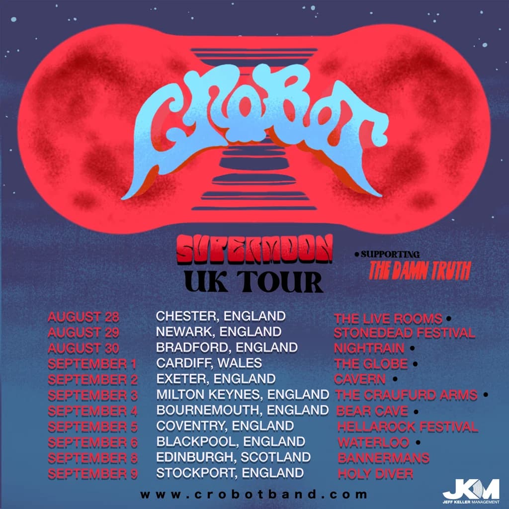 Crobot Supermoon Tour at Holy Diver