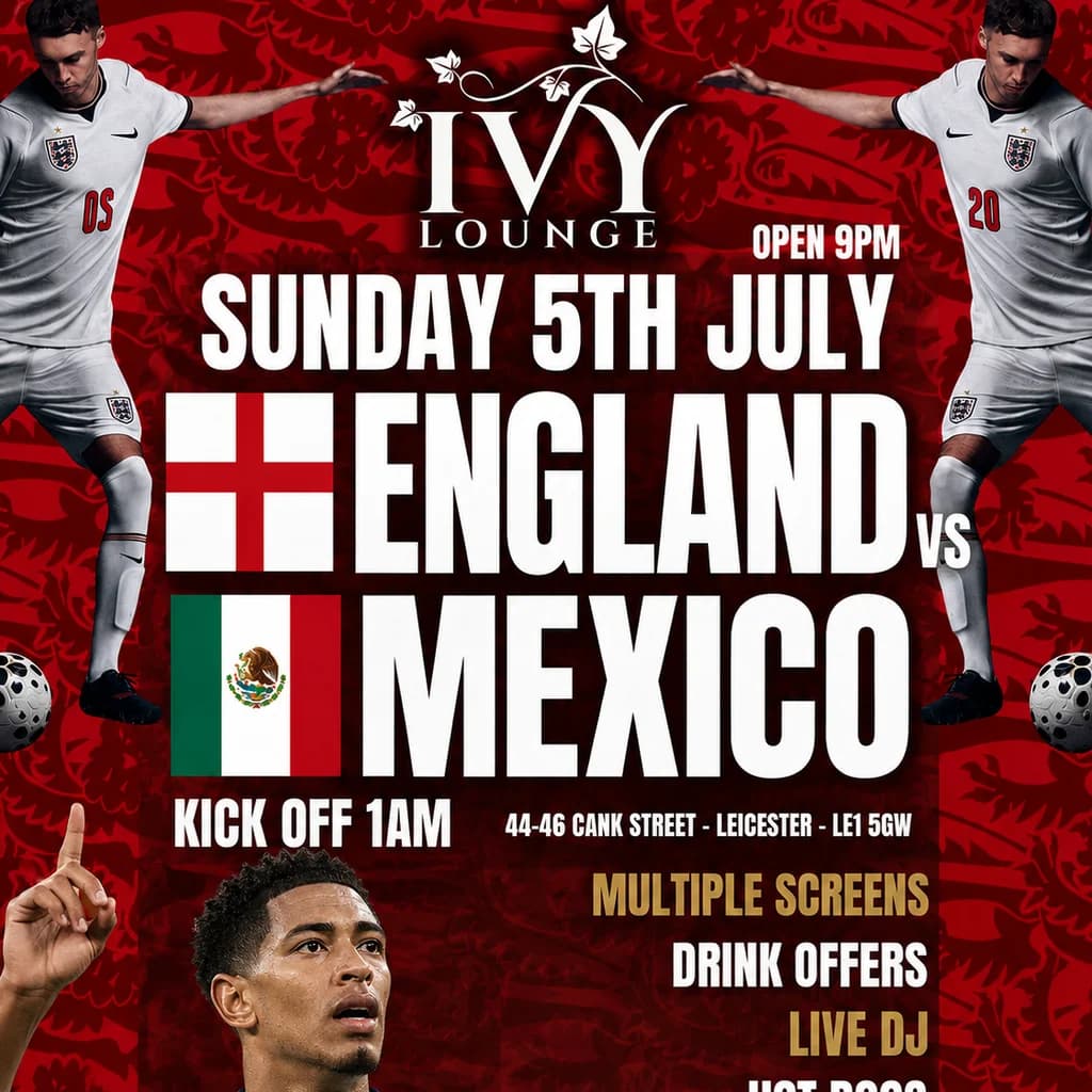 England vs Mexico