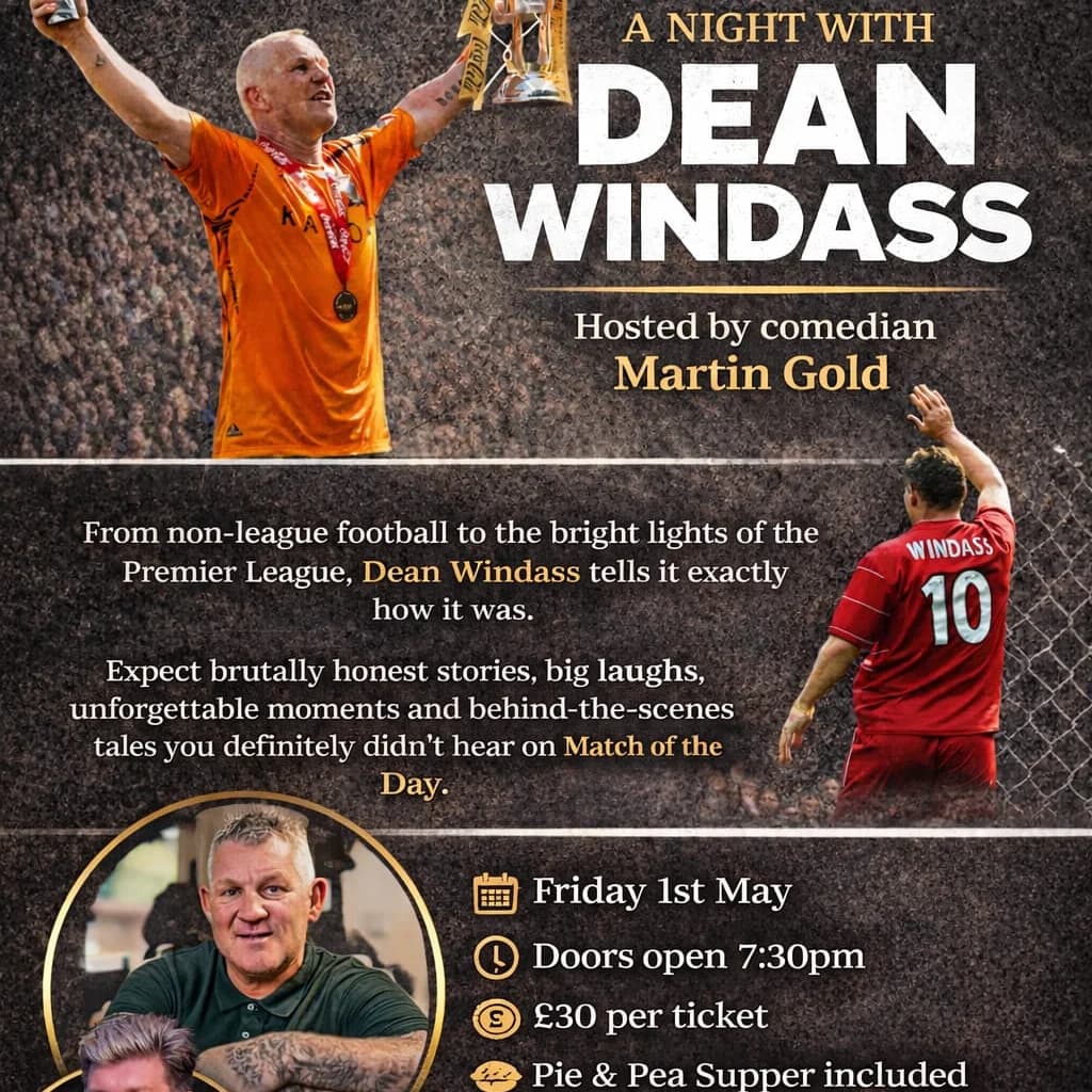 A Night with Dean Windass at The Abbey Pub