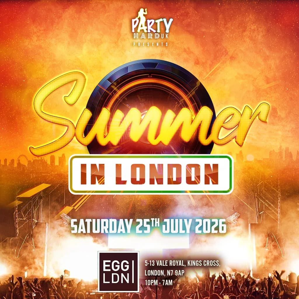Summer In London at Egg London